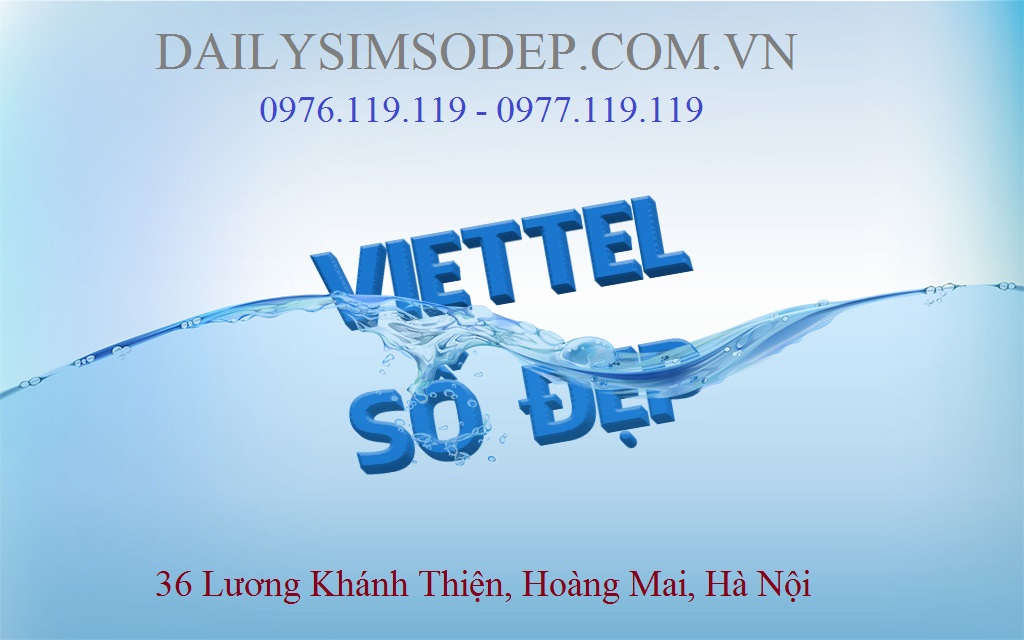 sim Viettel số đẹp giá rẻ tại Hà Nội
