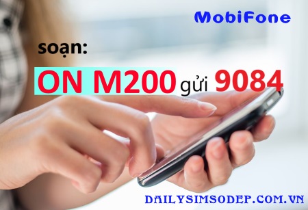 Đăng ký gói cước M200 MobiFone để lướt web thả ga 