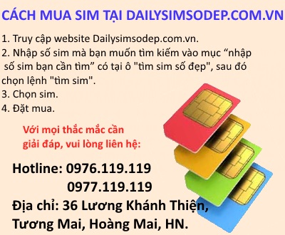 Cách mua sim tại Dailysimsodep.com.vn
