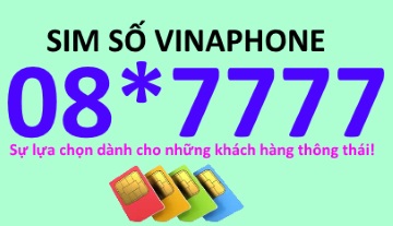 Sim số vinaphone 08*7777