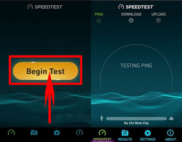 Cách đo tốc độ mạng 3G, 4G của Viettel trên điện thoại di động