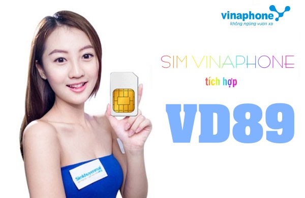 Cách mua sim Vinaphone có gói VD89 siêu HOT cho thuê bao di động 