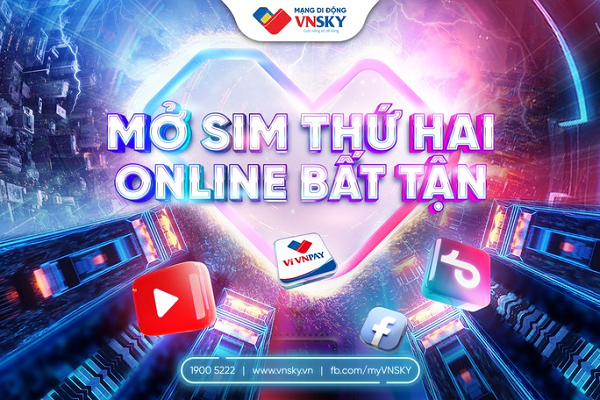 VNPAY chính thức ra mắt mạng di động VNSKY