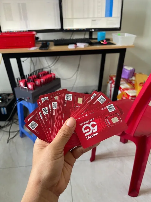 Rao bán SIM đã xác thực công khai trên mạng xã hội