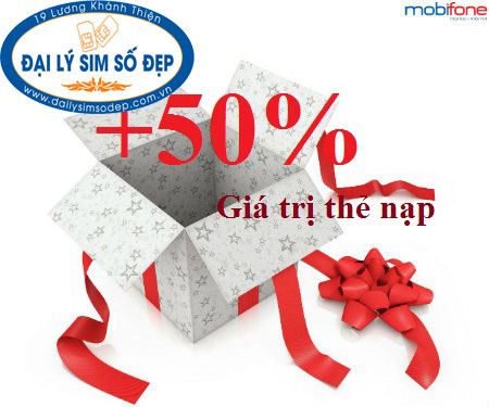 khuyến mãi 50% mobifone