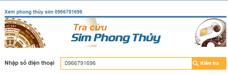 chọn sim phong thủy phù hợp