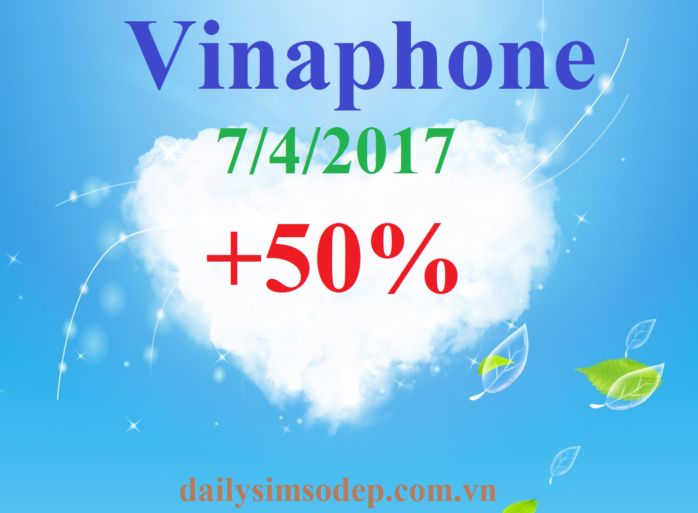 Vinaphone khuyến mãi cho khách hàng