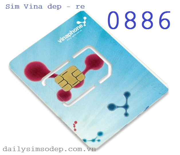 sim vinaphone đầu 0886 giá rẻ