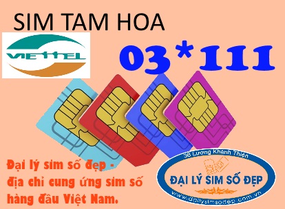 Cách mua sim Viettel đầu số 03 đuôi 111 giá rẻ