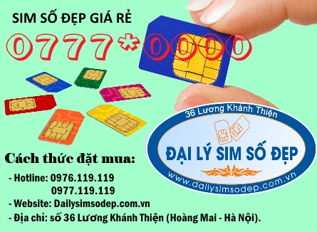 Mua sim 0777*0000 tại Đại lý sim số đẹp