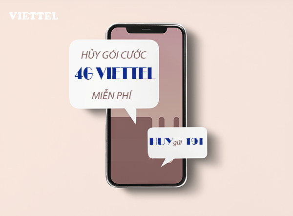 Làm thế nào để hủy đăng ký 4G Viettel?