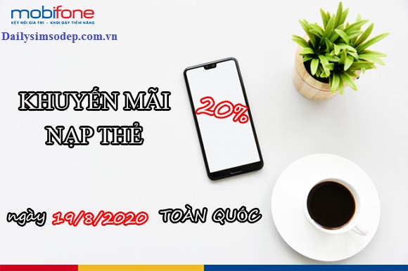 khuyen mai mobifone 19/08/2020