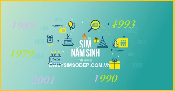 Lý do chúng ta nên có một chiếc sim năm sinh 1