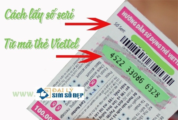 Hướng dẫn cách lấy số Seri từ mã thẻ cào Viettel chính xác nhấtLàm thế nào để lấy lại mã số Seri của Viettel bằng thẻ cào?