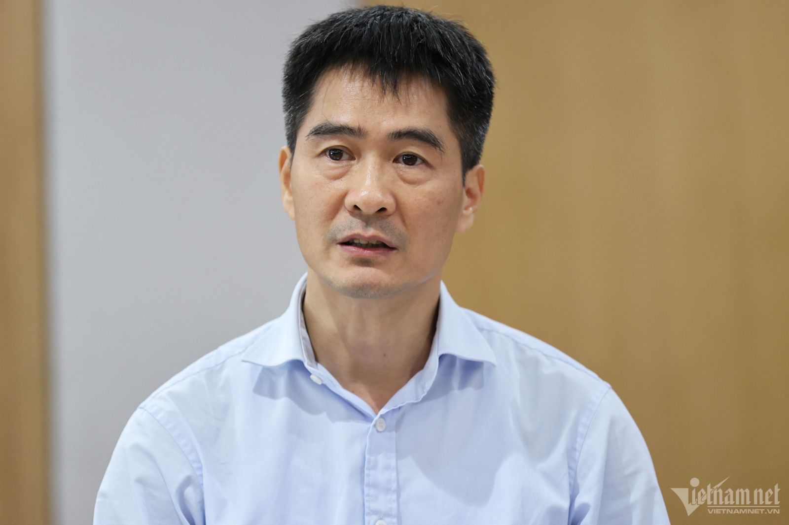 Ông Nguyễn Phong Nhã - Phó Cục trưởng Cục Viễn thông tại họp báo tháng 11 của Bộ TT&TT.