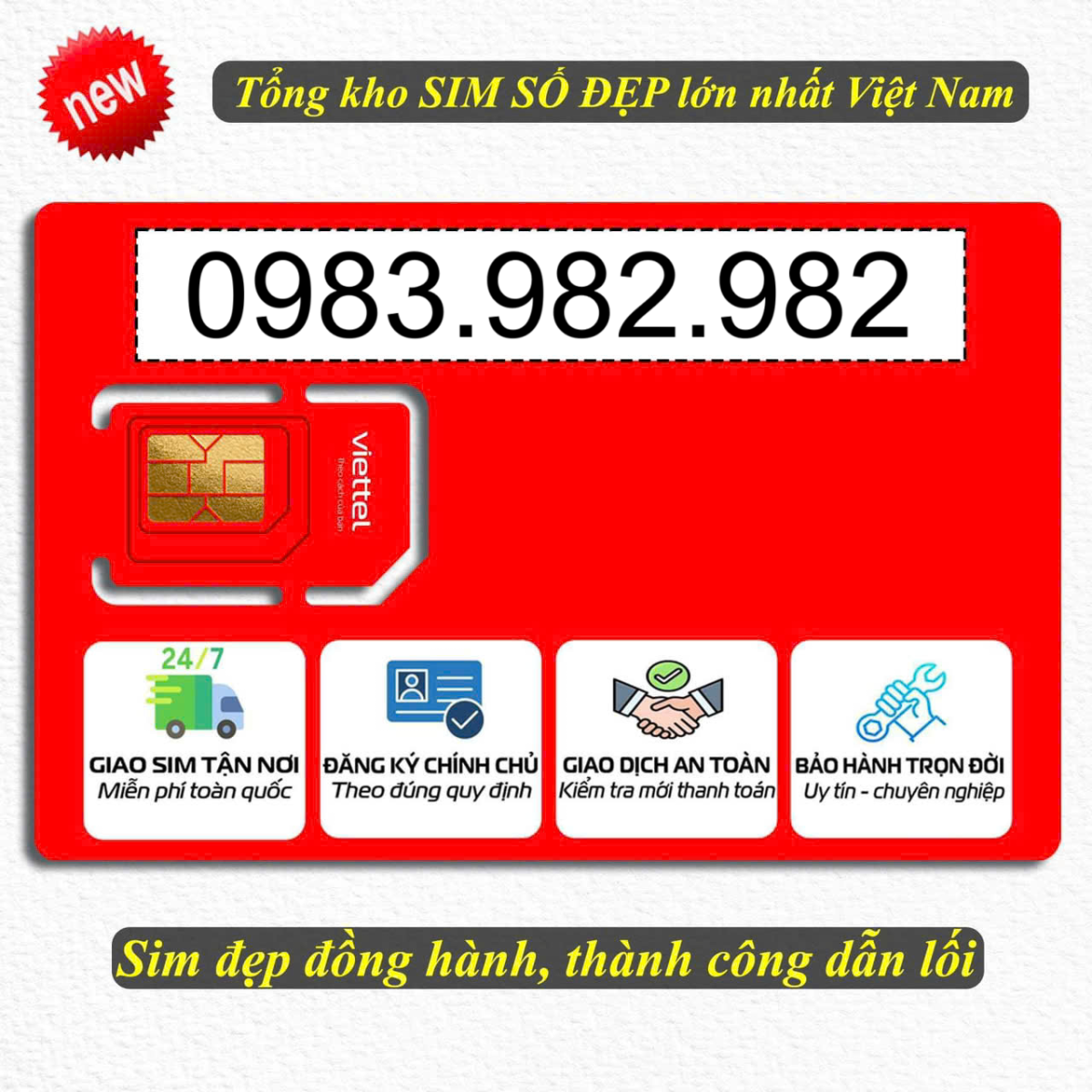 Mua sim số 0983982982 để sử dụng có thể mang lại một số lợi ích nhất định, đặc biệt khi xét theo phong thủy và yếu tố tiện lợi trong cuộc sống. Dưới đây là một số lý do bạn có thể cân nhắc: