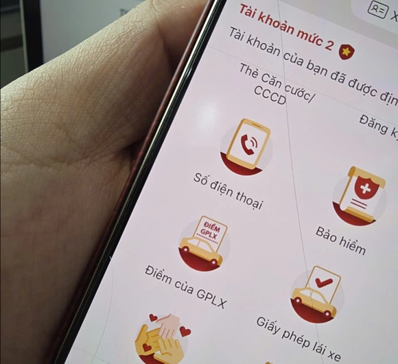 Cách nhận biết thuê bao đã xác thực trên VNeID hay chưa