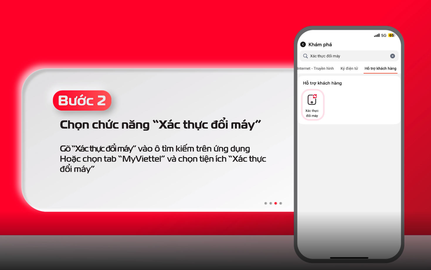 Xác thực thuê bao Viettel