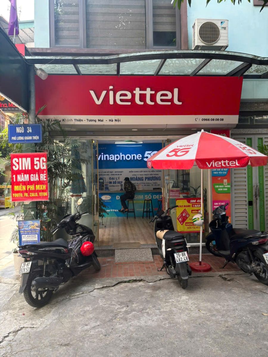 cửa hàng viettel tương mai